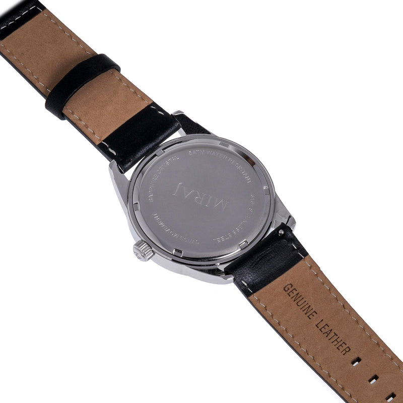 Alhambra Men - Rose Gold & Black Swiss Watch - MirajCollections